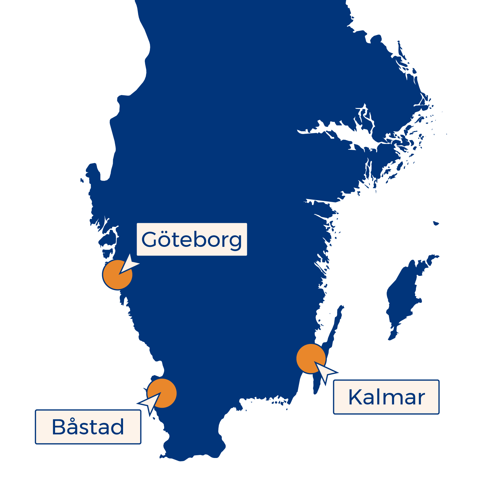 På dessa orter finns PixelPappa, Båstad, Kalmar, Göteborg